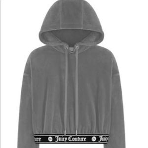NWT 2020 Juicy Couture grey velour tracksuit